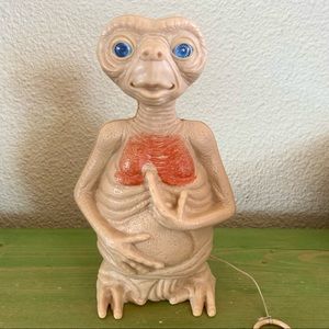 Vintage E.T. Talking pull string figurine.